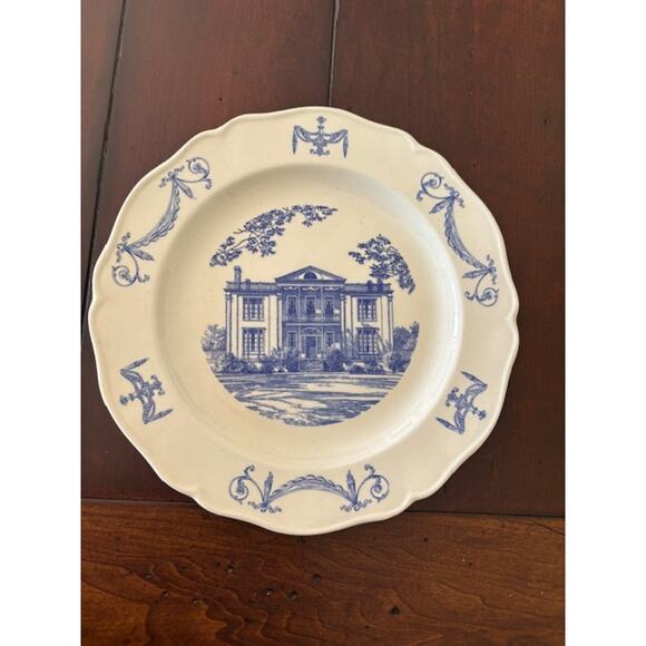 Wedgewood Other - Wedgewood 10" Historical Plate Home of‎ States Morris Dyckman Creamware